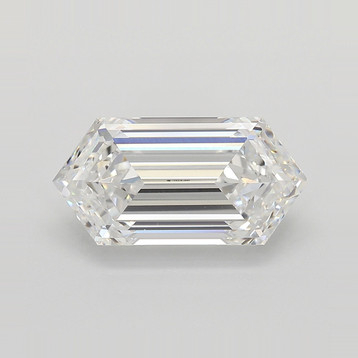 Hexagonal 4.11 D VS1 - #1123747 - Lab Grown