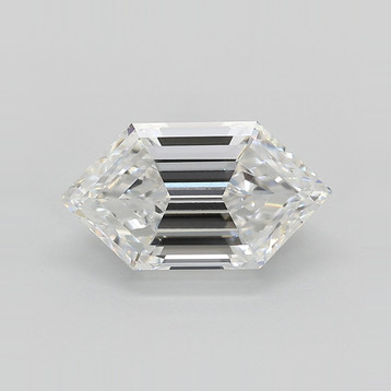 Hexagonal 2.58 E VS1 - #1123567 - Lab Grown