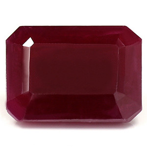 Emerald 6.89 Red Ruby - #1125226