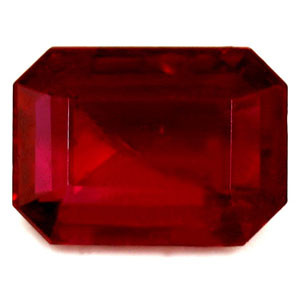 Emerald 0.62 Red Ruby - #1125259