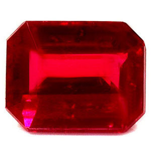 Emerald 0.58 Red Ruby - #1125275