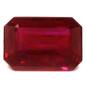 Emerald 0.70 Red Ruby - #1125285
