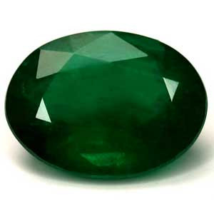 Oval 1.29 Green Emerald - #1125385