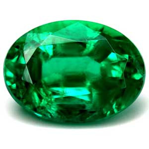 Oval 1.08 Green Emerald - #1125407