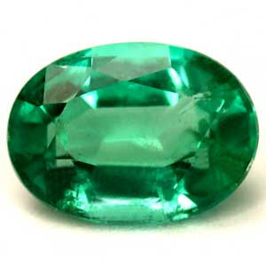 Oval 1.08 Green Emerald - #1125467