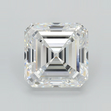 Asscher 10.53 F VVS2 - #608723 - Lab Grown