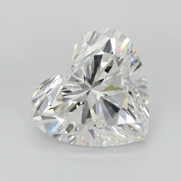 Heart 7.08 G VVS1 - #616883 - Lab Grown