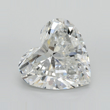 Heart 10.57 F VVS2 - #617232 - Lab Grown