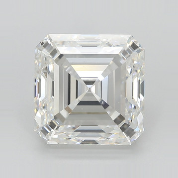 Asscher 6.03 F VS1 - #617561 - Lab Grown
