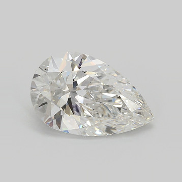 Pear 3.50 E VVS2 - #832189 - Lab Grown