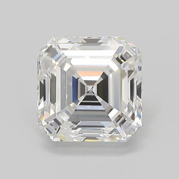 Asscher 2.09 D VS1 - #832532 - Lab Grown