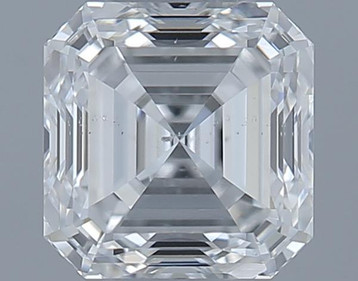 Asscher 0.59 E SI1 - #900505