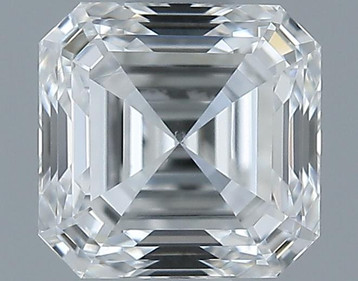 Asscher 0.66 F VS2 - #923563