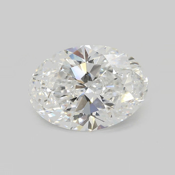 Oval 5.08 E VVS2 - #969108 - Lab Grown