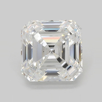 Asscher 3.39 D VS2 - #992129 - Lab Grown