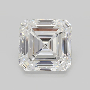 Asscher 5.01 E VS2 - #997415 - Lab Grown