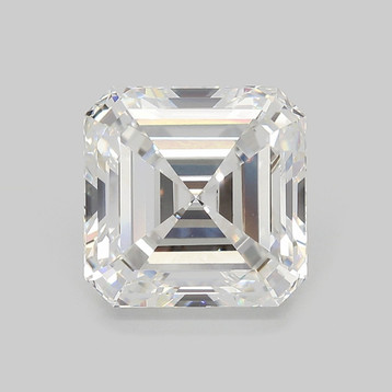Asscher 6.00 E VVS2 - #997329 - Lab Grown