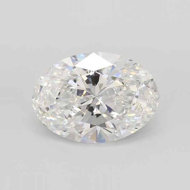 Oval 5.08 E VVS2 - #1055699 - Lab Grown