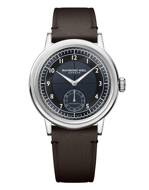 Raymond Weil Millesime 39 Blue Dial Watch | Stainless Steel