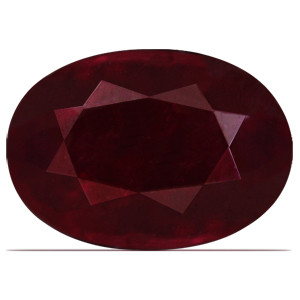 Oval 1.25 Red Ruby - #1067460