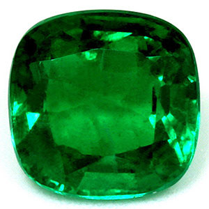 Cushion 0.98 Green Emerald - #1067708