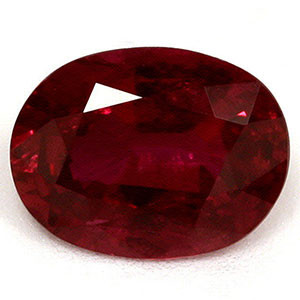 Oval 1.02 Red Ruby - #1067787