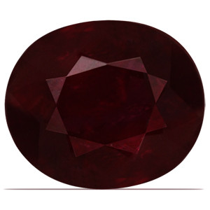 Oval 0.58 Red Ruby - #1067741
