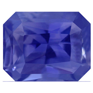 Emerald 0.78 Blue Sapphire - #1067955