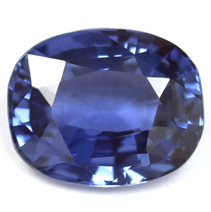 Cushion 2.37 Blue Sapphire - #1068400