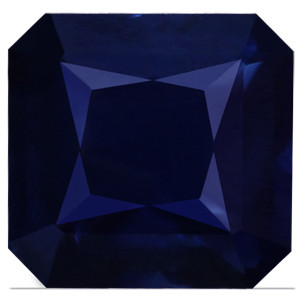 Emerald 1.00 Blue Sapphire - #1068405