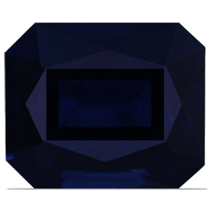 Emerald 0.91 Blue Sapphire - #1068564