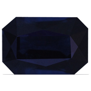 Emerald 0.89 Blue Sapphire - #1068590