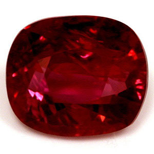 Cushion 0.98 Red Ruby - #1068201