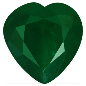 Heart 1.34 Green Emerald - #1068780