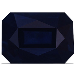 Emerald 1.34 Blue Sapphire - #1068584