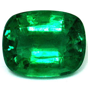 Cushion 3.50 Green Emerald - #1068754