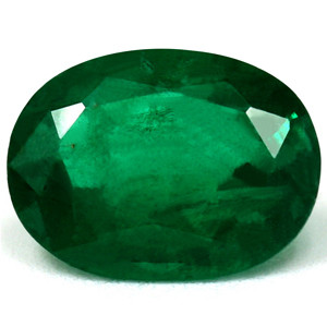 Oval 1.10 Green Emerald - #1068886