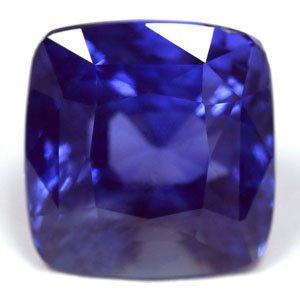 Cushion 5.72 Blue Sapphire - #1068800