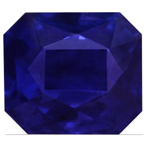 Emerald 1.28 Blue Sapphire - #1068735