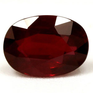 Oval 1.06 Red Ruby - #1069724