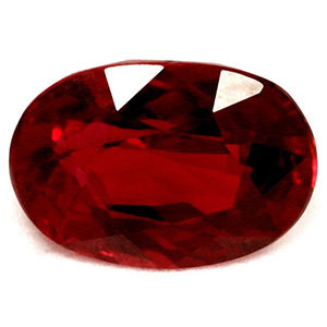 Oval 1.02 Red Ruby - #1069726
