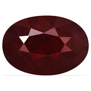 Oval 0.68 Red Ruby - #1069686