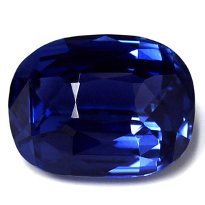 Cushion 6.61 Blue Sapphire - #1069795