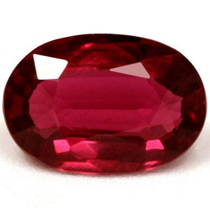 Oval 1.01 Red Ruby - #1069888