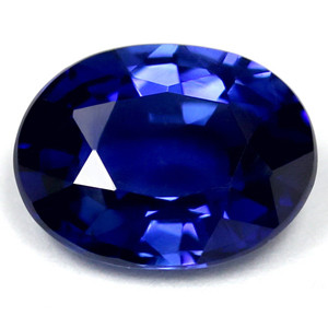 Oval 1.00 Blue Sapphire - #1069902