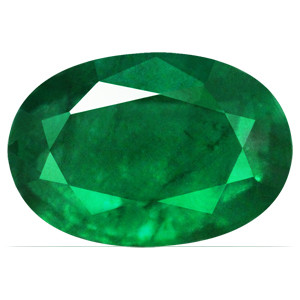 Oval 1.09 Green Emerald - #1069575