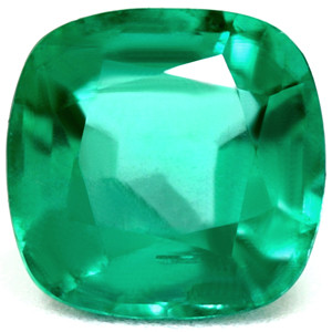 Cushion 1.23 Green Emerald - #1069656
