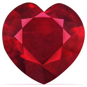 Heart 1.46 Red Ruby - #1069894