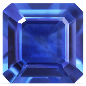Emerald 0.65 Blue Sapphire - #1070405