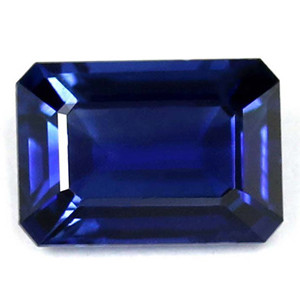 Emerald 1.00 Blue Sapphire - #1070197